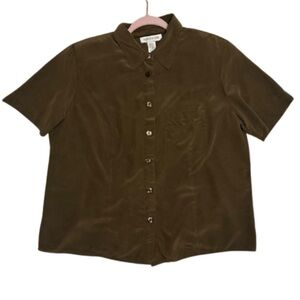 Silk VTG Jones New York olive 14W